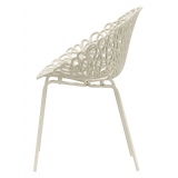 Qeeboo - Bacana Chair Indoor/Outdoor Set of 2 Pieces - Ivory - Qeeboo Chair by Estudio Campana - Furnishing - Home