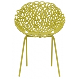 Qeeboo - Bacana Chair Indoor/Outdoor Set of 2 Pieces - Mustard - Qeeboo Chair by Estudio Campana - Furnishing - Home