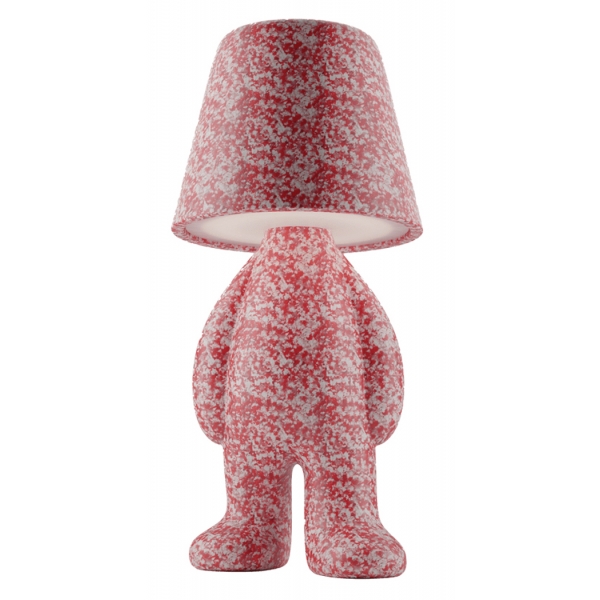 Qeeboo - Bigger Brother Lamp Mix - Red Mix - Lampadario Qeeboo by Stefano Giovannoni - Illuminazione - Casa