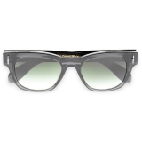 Cutler & Gross - The Great Frog Crossbones Square Sunglasses - Dark Grey - Luxury - Cutler