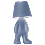 Qeeboo - Bigger Brother Lamp - Light Blue - Qeeboo Lamp by Stefano Giovannoni - Lighting - Home