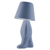 Qeeboo - Bigger Brother Lamp - Light Blue - Qeeboo Lamp by Stefano Giovannoni - Lighting - Home