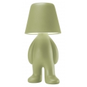 Qeeboo - Bigger Brother Lamp - Verde Kaki - Lampadario Qeeboo by Stefano Giovannoni - Illuminazione - Casa