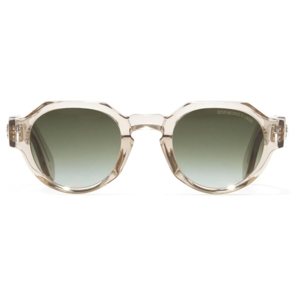 Cutler & Gross - The Great Frog Lucky Diamond I Round Sunglasses - Sand Crystal - Luxury