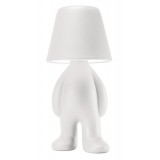 Qeeboo - Bigger Brother Lamp - White - Qeeboo Lamp by Stefano Giovannoni - Lighting - Home