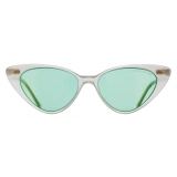 Cutler & Gross - 1330 Cat Eye Sunglasses - Mint - Luxury - Cutler & Gross Eyewear