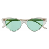 Cutler & Gross - 1330 Cat Eye Sunglasses - Mint - Luxury - Cutler & Gross Eyewear