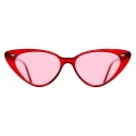 Cutler & Gross - 1330 Cat Eye Sunglasses - Red - Luxury - Cutler & Gross Eyewear