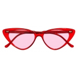 Cutler & Gross - 1330 Cat Eye Sunglasses - Red - Luxury - Cutler & Gross Eyewear