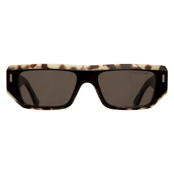 Cutler & Gross - 1367 Browline Sunglasses - Black on Matt Camo - Luxury - Cutler & Gross