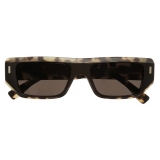 Cutler & Gross - 1367 Browline Sunglasses - Black on Matt Camo - Luxury - Cutler & Gross