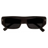 Cutler & Gross - 1367 Browline Sunglasses - Black - Luxury - Cutler & Gross Eyewear