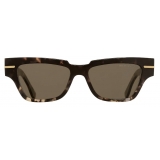 Cutler & Gross - 1349 Square Sunglasses - Grad Jet Engine Grey - Luxury - Cutler & Gross