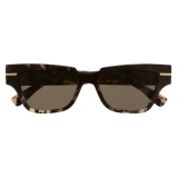 Cutler & Gross - 1349 Square Sunglasses - Grad Jet Engine Grey - Luxury - Cutler & Gross