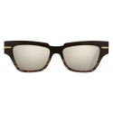 Cutler & Gross - 1349 Square Sunglasses - Scooby Leopard - Luxury - Cutler & Gross Eyewear