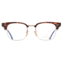 Cutler & Gross - 0004 Kingsman Optical Round Glasses - Dark Turtle - Luxury - Cutler & Gross