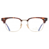 Cutler & Gross - 0004 Kingsman Optical Round Glasses - Dark Turtle - Luxury - Cutler & Gross