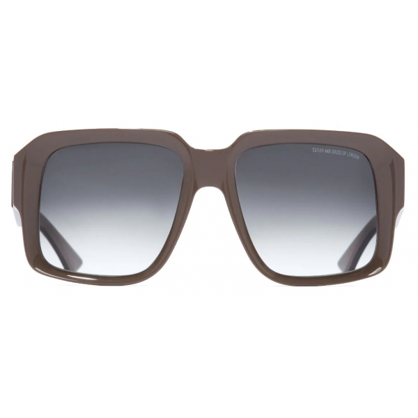 Cutler & Gross - 1388 Square Sunglasses - Mud - Luxury - Cutler & Gross Eyewear