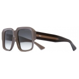 Cutler & Gross - 1388 Square Sunglasses - Mud - Luxury - Cutler & Gross Eyewear