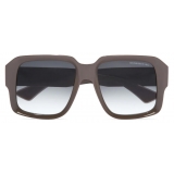 Cutler & Gross - 1388 Square Sunglasses - Mud - Luxury - Cutler & Gross Eyewear