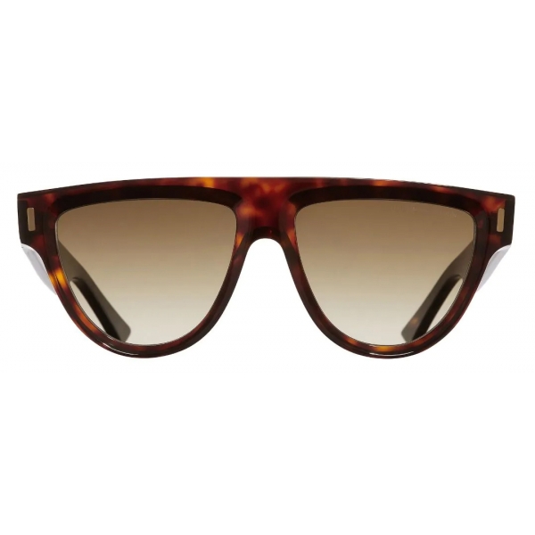 Cutler & Gross - 1342 Oversize Sunglasses - Dark Turtle - Luxury - Cutler & Gross Eyewear