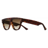 Cutler & Gross - 1342 Oversize Sunglasses - Dark Turtle - Luxury - Cutler & Gross Eyewear