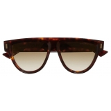 Cutler & Gross - 1342 Oversize Sunglasses - Dark Turtle - Luxury - Cutler & Gross Eyewear