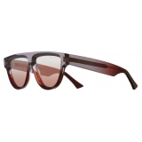 Cutler & Gross - 1342 Oversize Sunglasses - Reverse Grad Sherry - Luxury - Cutler & Gross