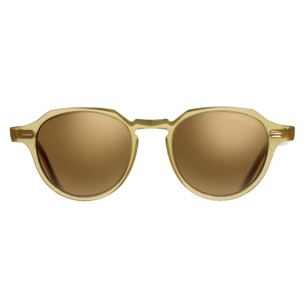 Cutler & Gross - 1314 Round Sunglasses - Grad Yellow - Luxury - Cutler & Gross Eyewear