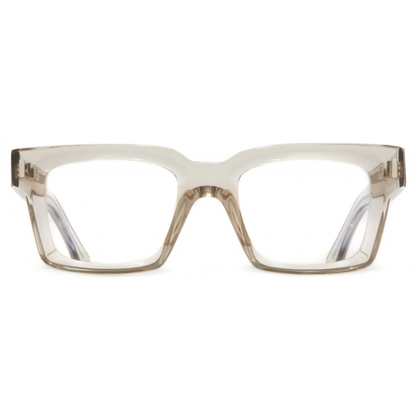 Cutler & Gross - 1386 Square Optical Glasses - Sand Crystal - Luxury - Cutler & Gross Eyewear