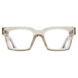 Cutler & Gross - 1386 Square Optical Glasses - Sand Crystal - Luxury - Cutler & Gross Eyewear