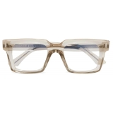 Cutler & Gross - 1386 Square Optical Glasses - Sand Crystal - Luxury - Cutler & Gross Eyewear