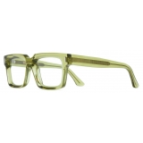 Cutler & Gross - 1386 Square Optical Glasses - Crystal Green - Luxury - Cutler & Gross Eyewear