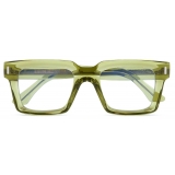 Cutler & Gross - 1386 Square Optical Glasses - Crystal Green - Luxury - Cutler & Gross Eyewear