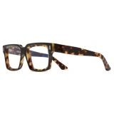 Cutler & Gross - 1386 Square Optical Glasses - Black on Camo - Luxury - Cutler & Gross Eyewear