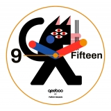 Qeeboo - Black Cat Wall Clock - Qeeboo Clock by Marco Oggian - Furnishing - Home