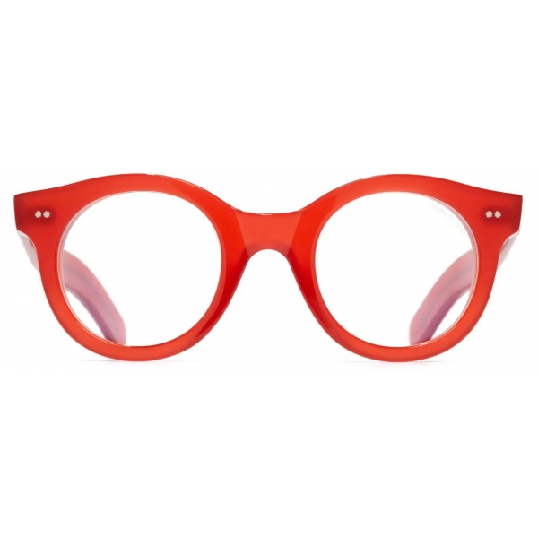 Cutler & Gross - 1390 Round Optical Glasses - Rouge - Luxury - Cutler & Gross Eyewear