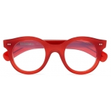 Cutler & Gross - 1390 Round Optical Glasses - Rouge - Luxury - Cutler & Gross Eyewear