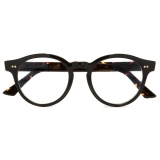 Cutler & Gross - 1378 Blue Light Filter Round Optical Glasses (Small) - Black on Havana - Luxury