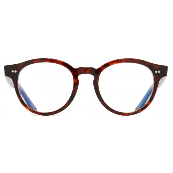 Cutler & Gross - 1378 Blue Light Filter Round Optical Glasses (Small) - Dark Turtle - Luxury