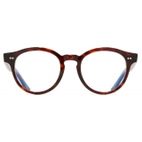 Cutler & Gross - 1378 Blue Light Filter Round Optical Glasses (Small) - Dark Turtle - Luxury