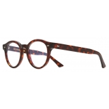 Cutler & Gross - 1378 Blue Light Filter Round Optical Glasses (Small) - Dark Turtle - Luxury