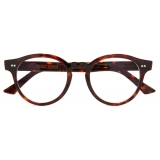 Cutler & Gross - 1378 Blue Light Filter Round Optical Glasses (Small) - Dark Turtle - Luxury