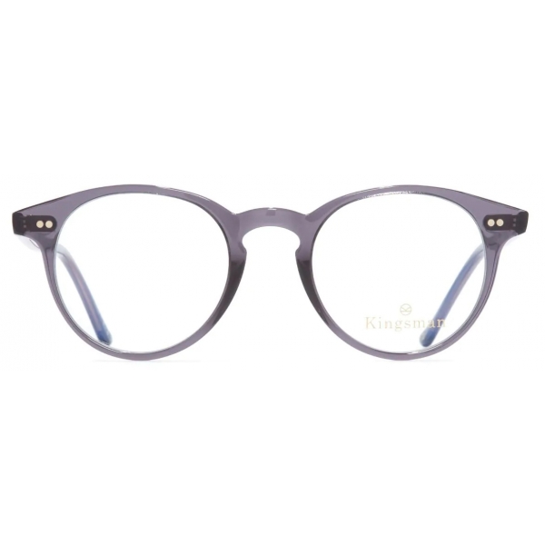 Cutler & Gross - 0710 Kingsman Optical Round Glasses - Dark Grey - Luxury - Cutler & Gross