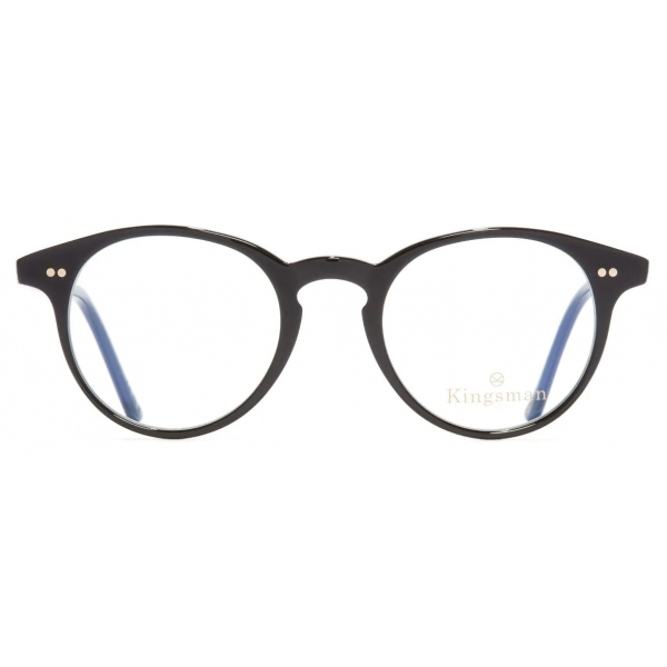 Cutler & Gross - 0710 Kingsman Optical Round Glasses - Black - Luxury - Cutler & Gross Eyewear