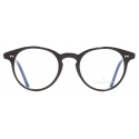 Cutler & Gross - 0710 Kingsman Optical Round Glasses - Black - Luxury - Cutler & Gross Eyewear