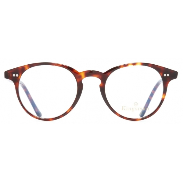 Cutler & Gross - 0710 Kingsman Optical Round Glasses - Dark Turtle - Luxury - Cutler & Gross