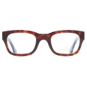 Cutler & Gross - 0868 Kingsman Optical Square Glasses - Dark Turtle - Luxury - Cutler & Gross