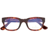 Cutler & Gross - 0868 Kingsman Optical Square Glasses - Dark Turtle - Luxury - Cutler & Gross