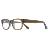 Cutler & Gross - 0868 Kingsman Optical Square Glasses - Olive - Luxury - Cutler & Gross Eyewear